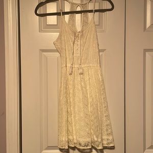 Worn once cream lace dress